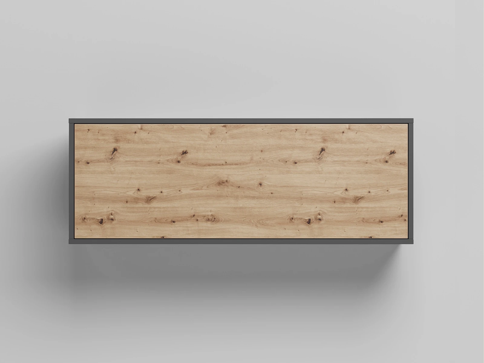 1 Wall cabinet - One door Anthracite / Wild Oak