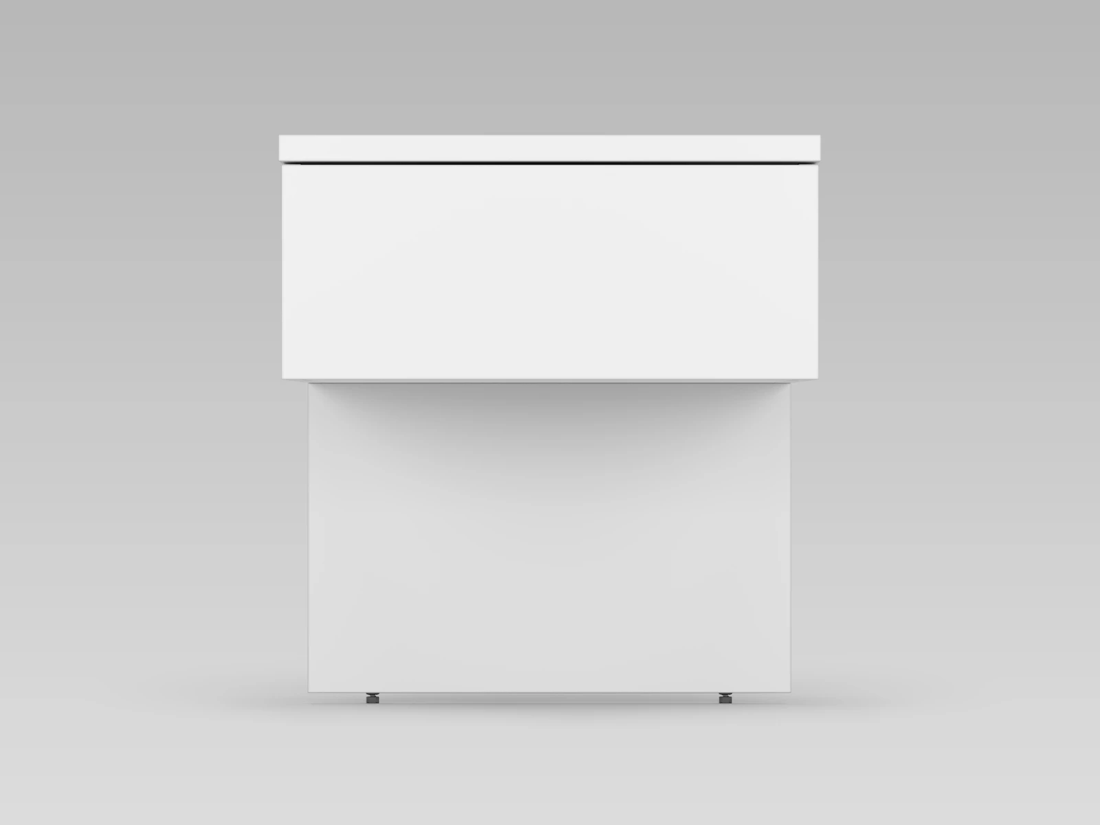 1 Bedside table Classic White