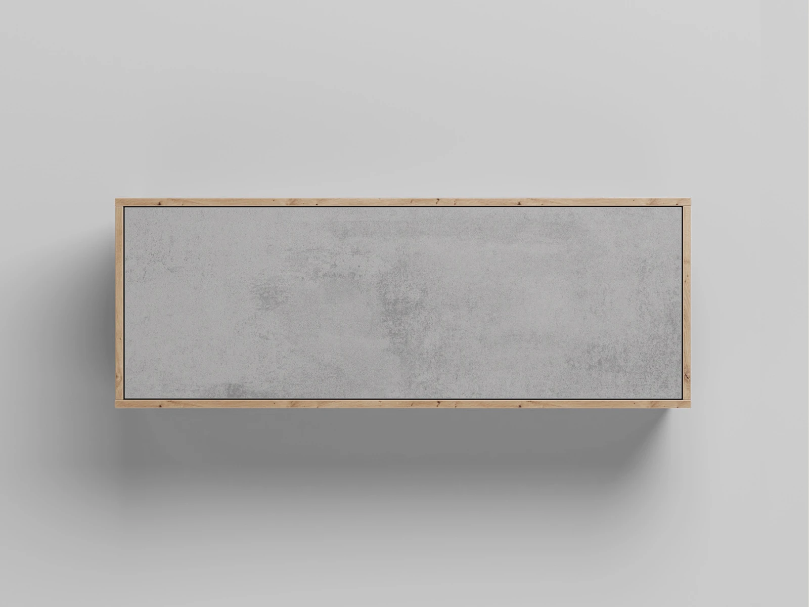 1 Wall cabinet - One door Wild Oak / Concrete