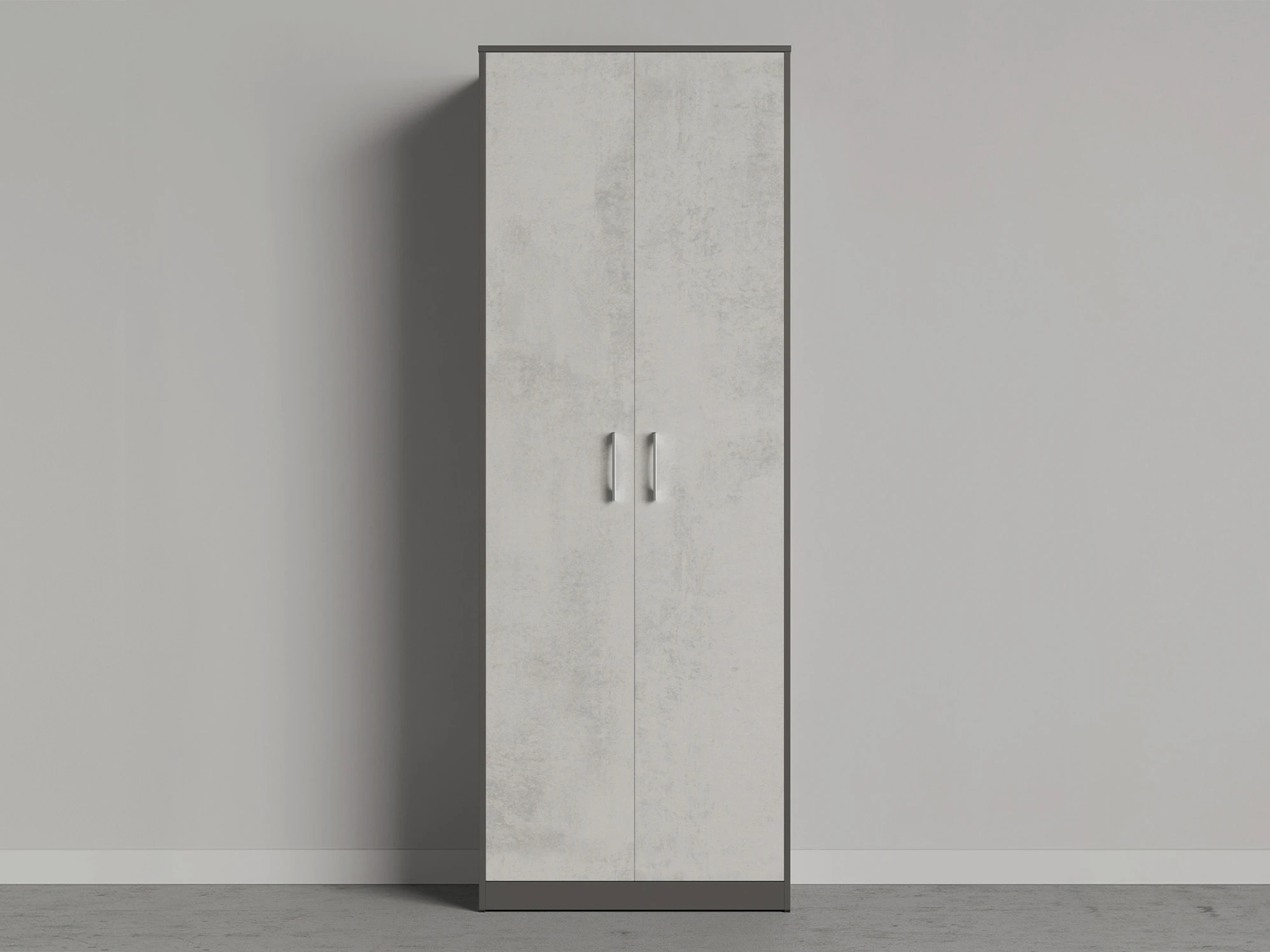 Cabinet 80 cm (Standard 45 cm depth) Anthracite / Concrete  picture 1