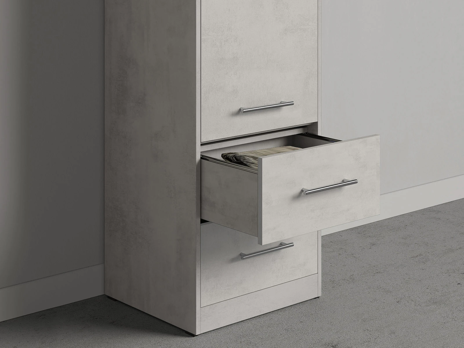 Cabinet 50 cm (Standard 45 cm depth) Concrete picture 4