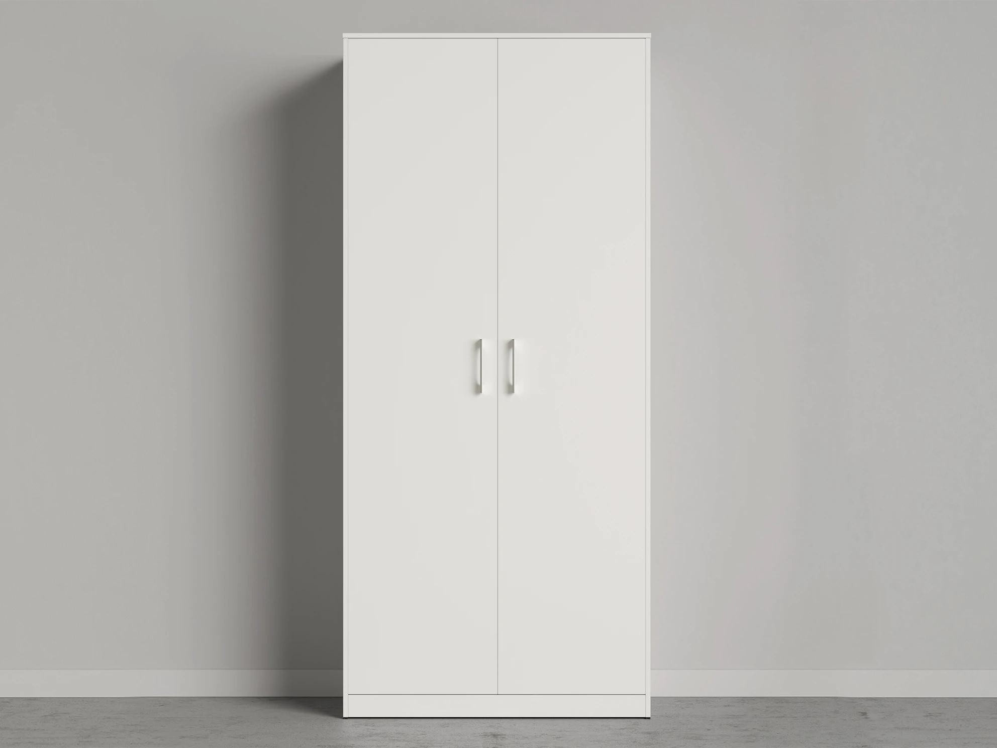 1 Cabinet 100 cm (Standard 45 cm depth) White 