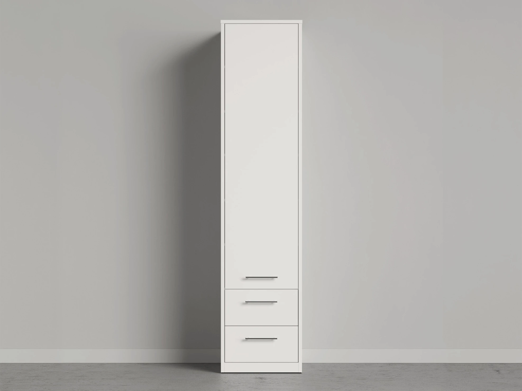 1 Cabinet 50 cm (Standard 55 cm depth) White