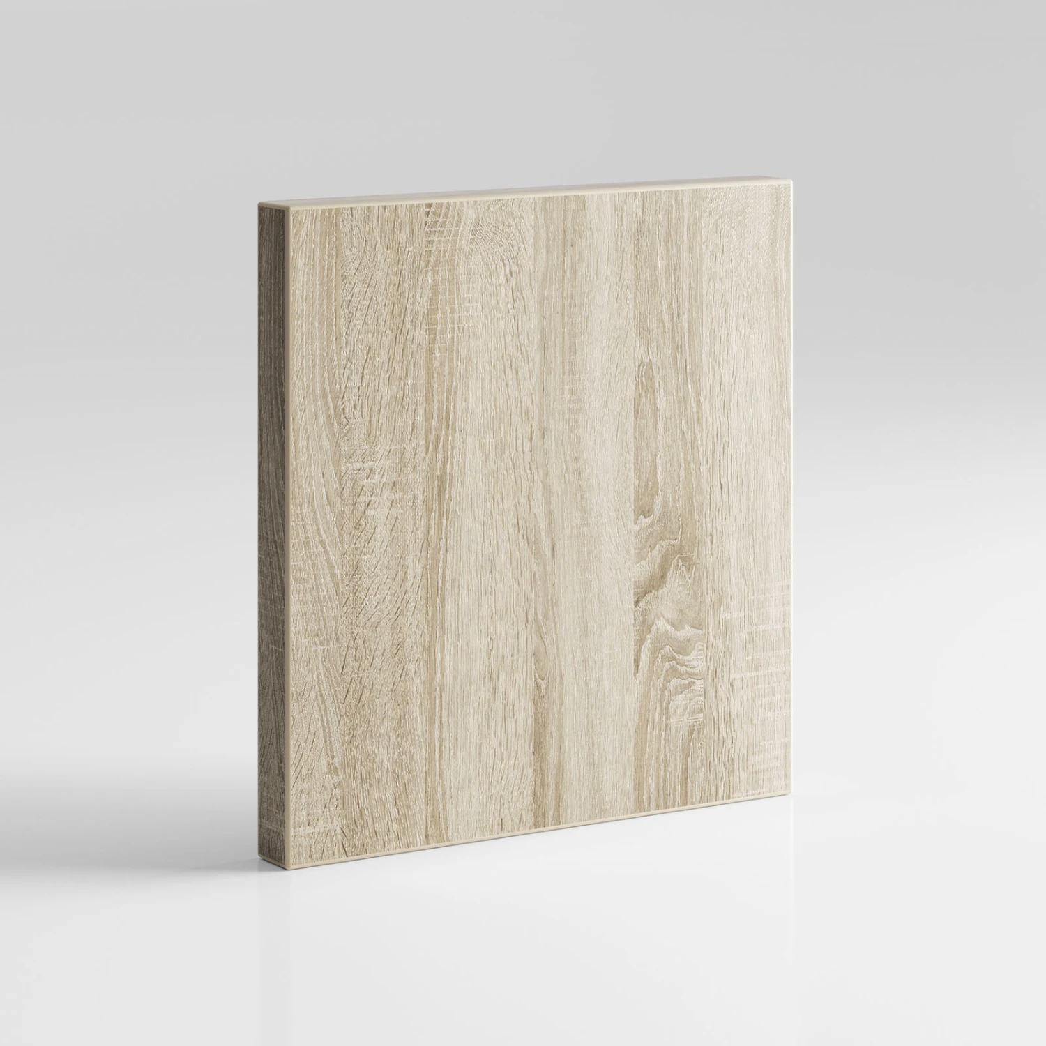 Murphy Bed 160x200 Vertical (Standard 55 cm depth) Oak Sonoma  / White color