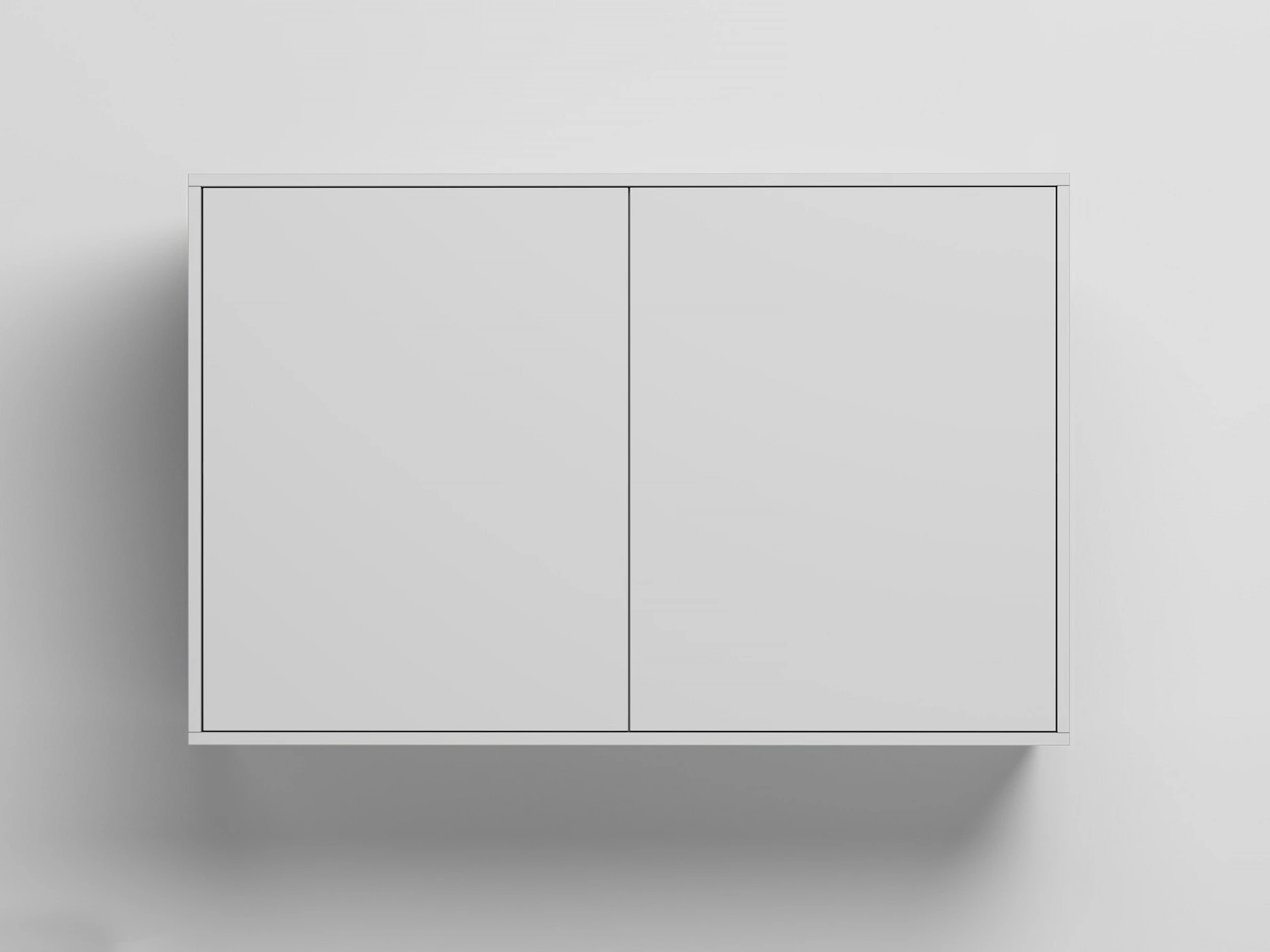 Wall Cabinet with 2 doors White picture 6