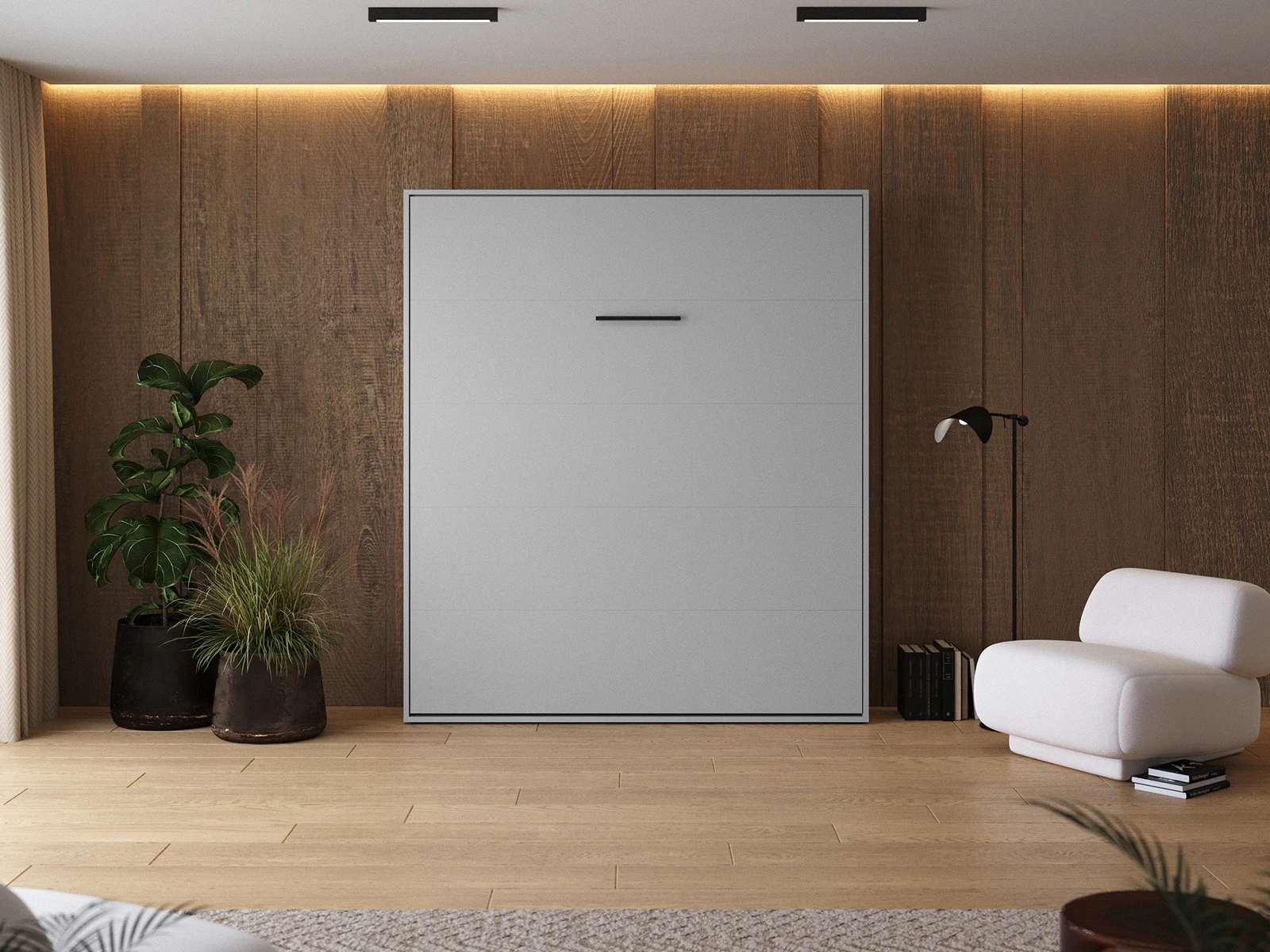 Murphy Bed 180x200 Vertical (M1) Pearl gray picture 3