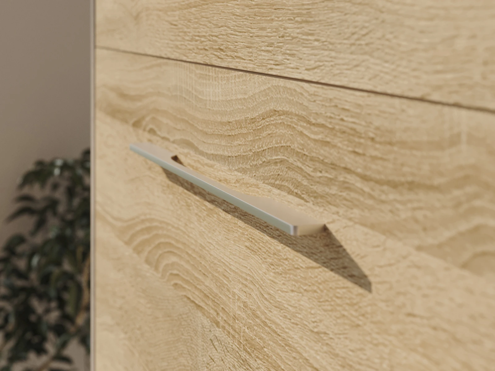 Murphy Bed 90x200 Vertical (Standard 45 cm depth) Concrete / Oak Sonoma picture 10