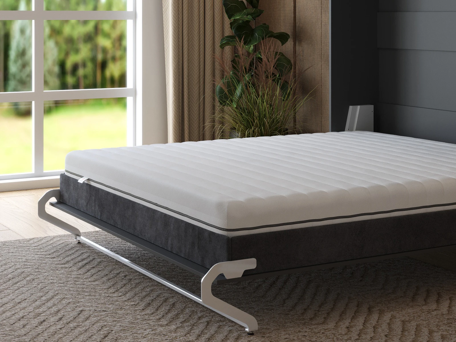 Memory Foam Pocket Spring Mattress Smart Catcher 160x200 picture 1