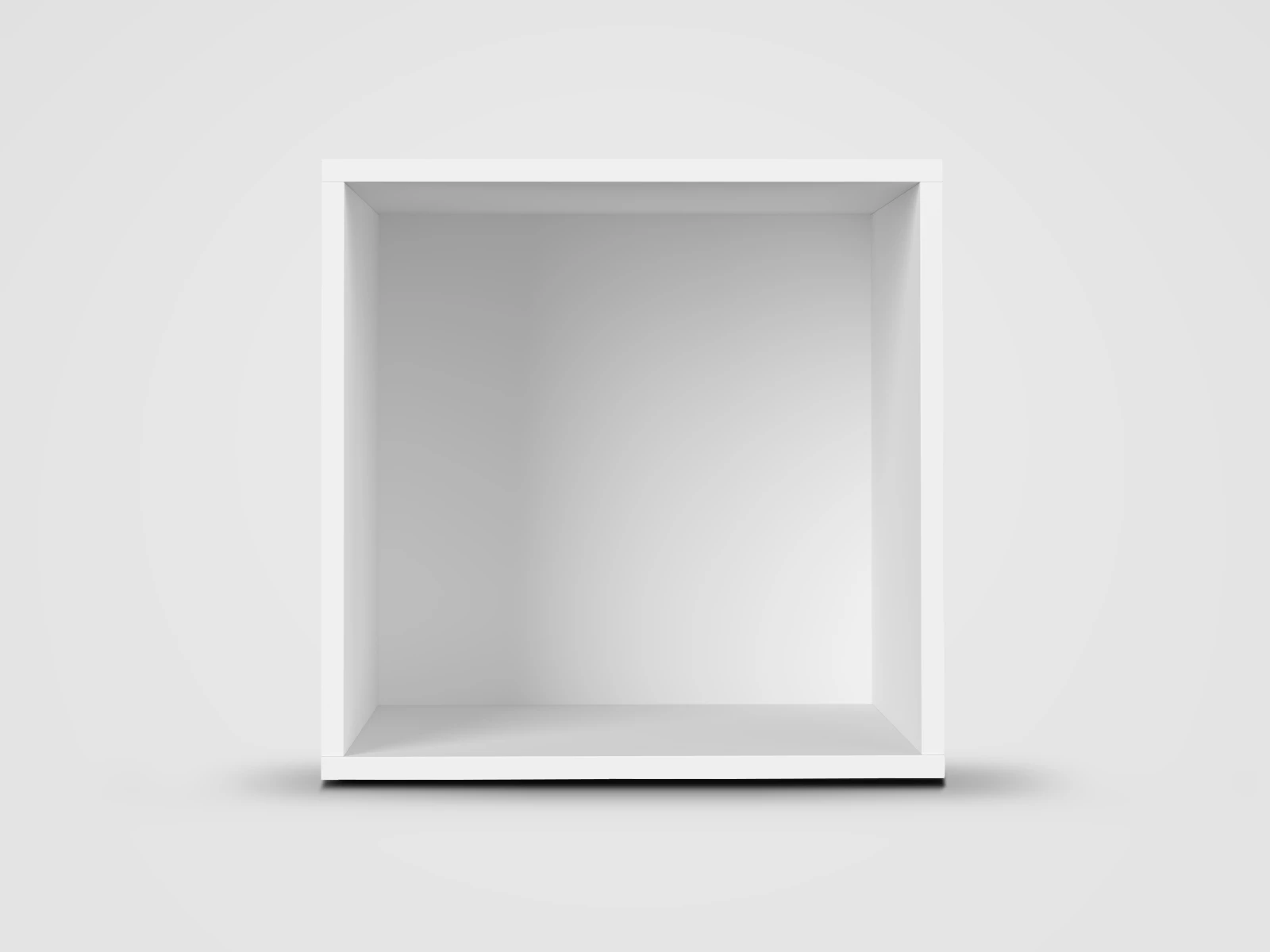 Cube  White picture 2