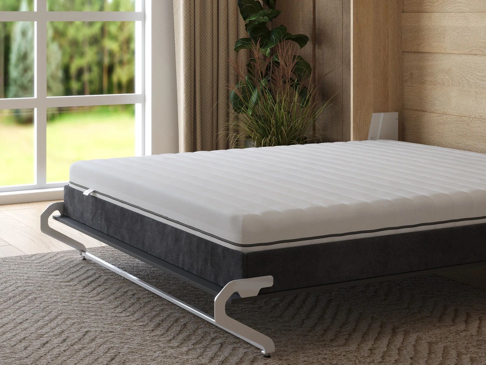 Memory Foam Pocket Spring Mattress Smart Catcher 160x200 picture 2