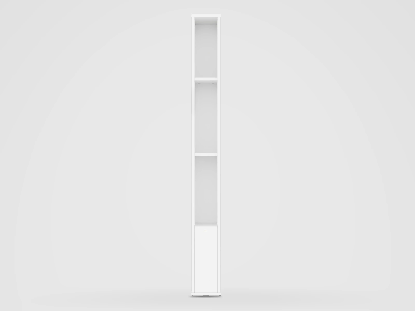 1 Standing shelf M1 (width 23 cm) incl.LED White