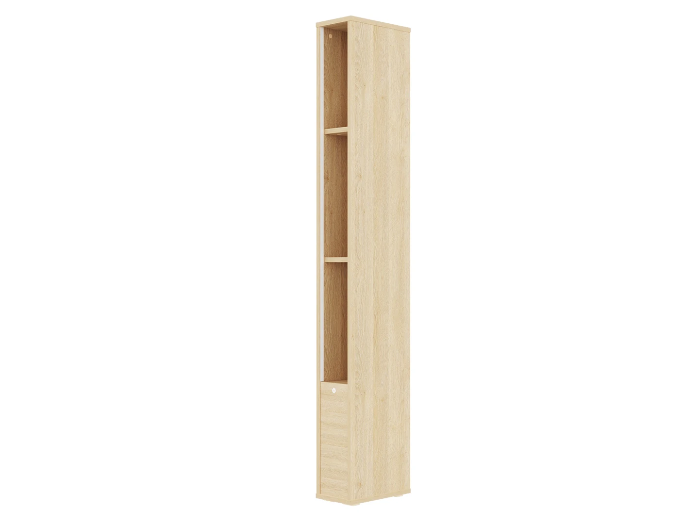 1 Standing shelf M1 (width 23 cm) incl.LED Kaiserberg Oak