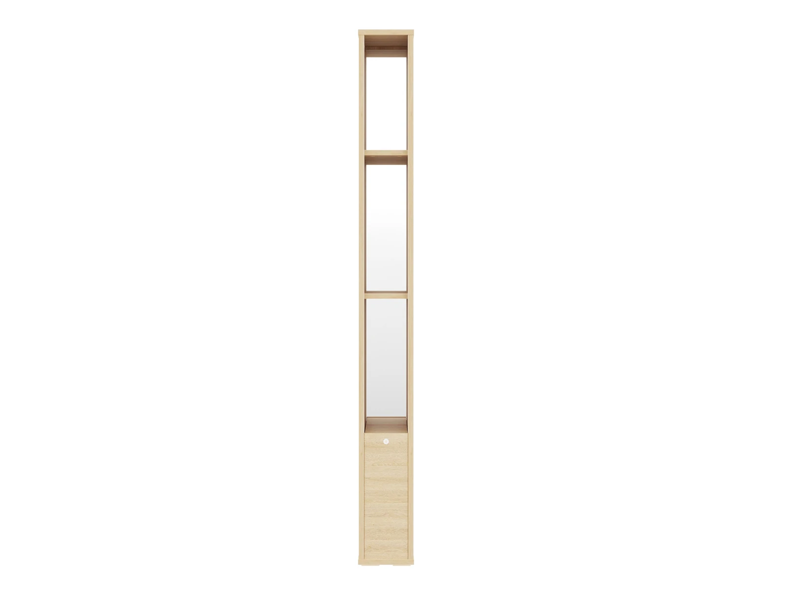 2 Standing shelf M1 (width 23 cm) incl.LED Kaiserberg Oak