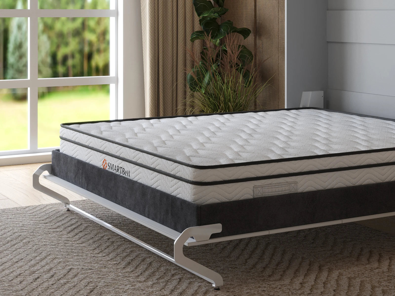 Pocket Spring Mattress Cloud Smart Comfort 160x200 picture 1