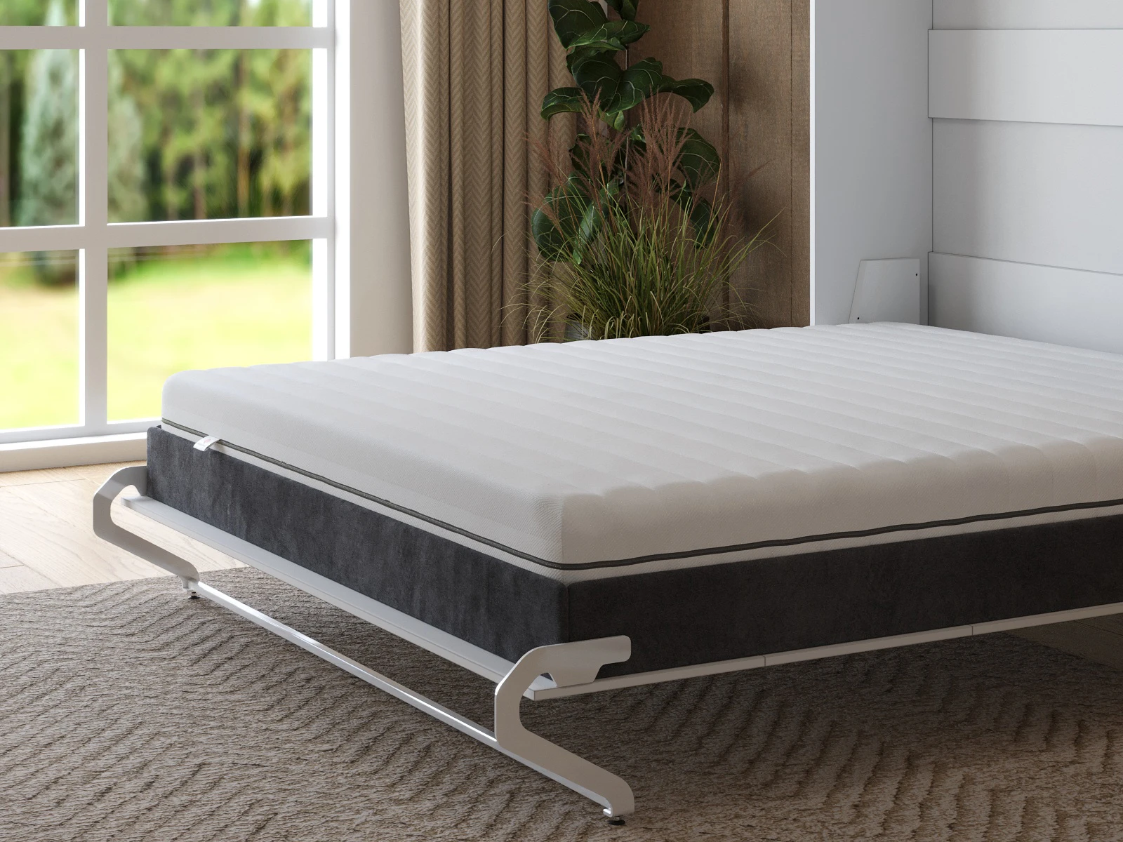 Memory Foam Pocket Spring Mattress Smart Catcher 160x200 picture 1