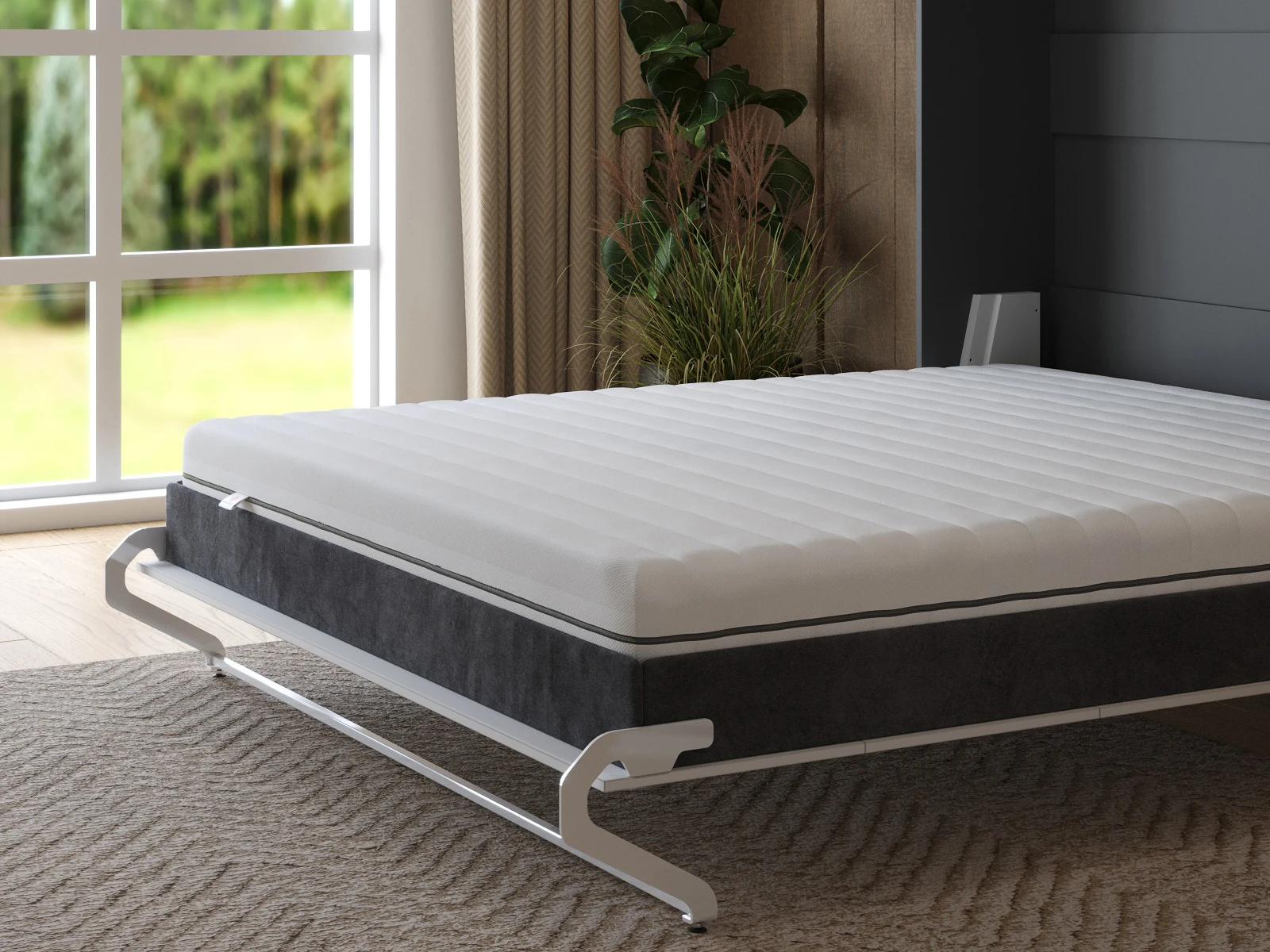 Memory Foam Pocket Spring Mattress Smart Catcher 160x200 picture 1