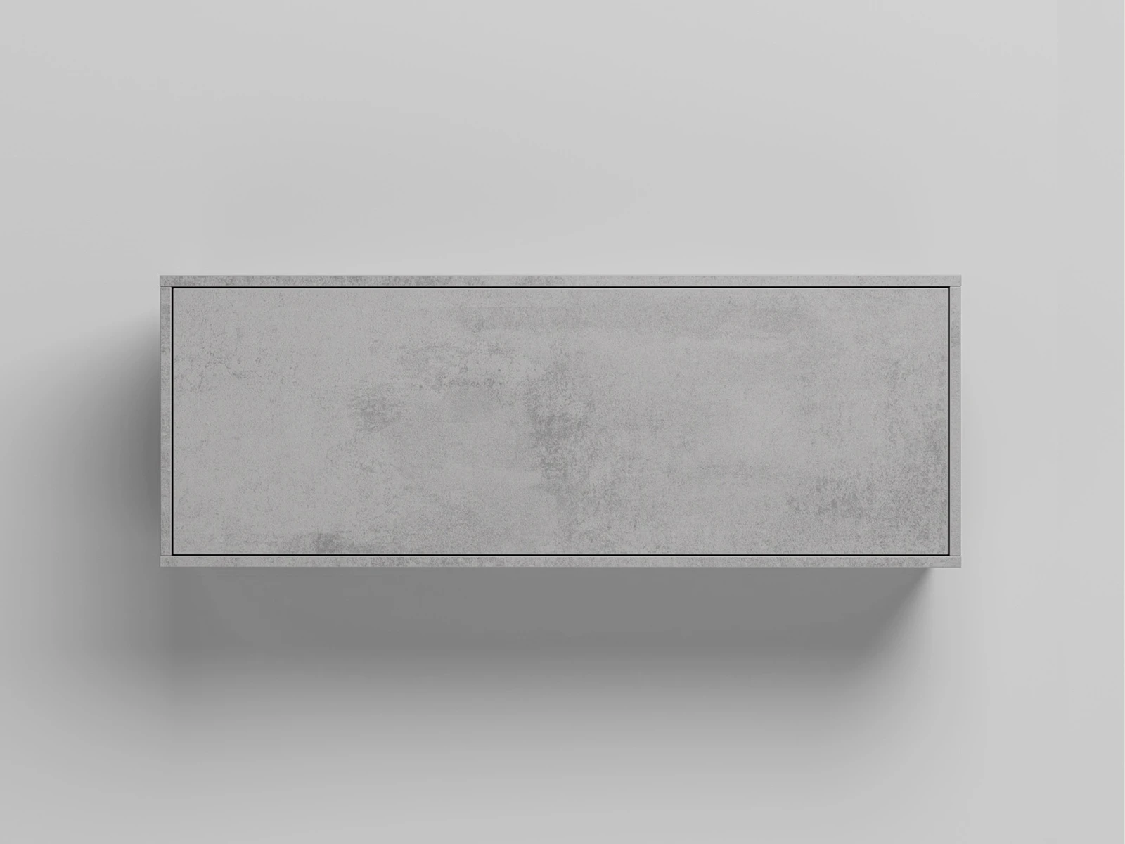 1 Wall cabinet - One door Concrete